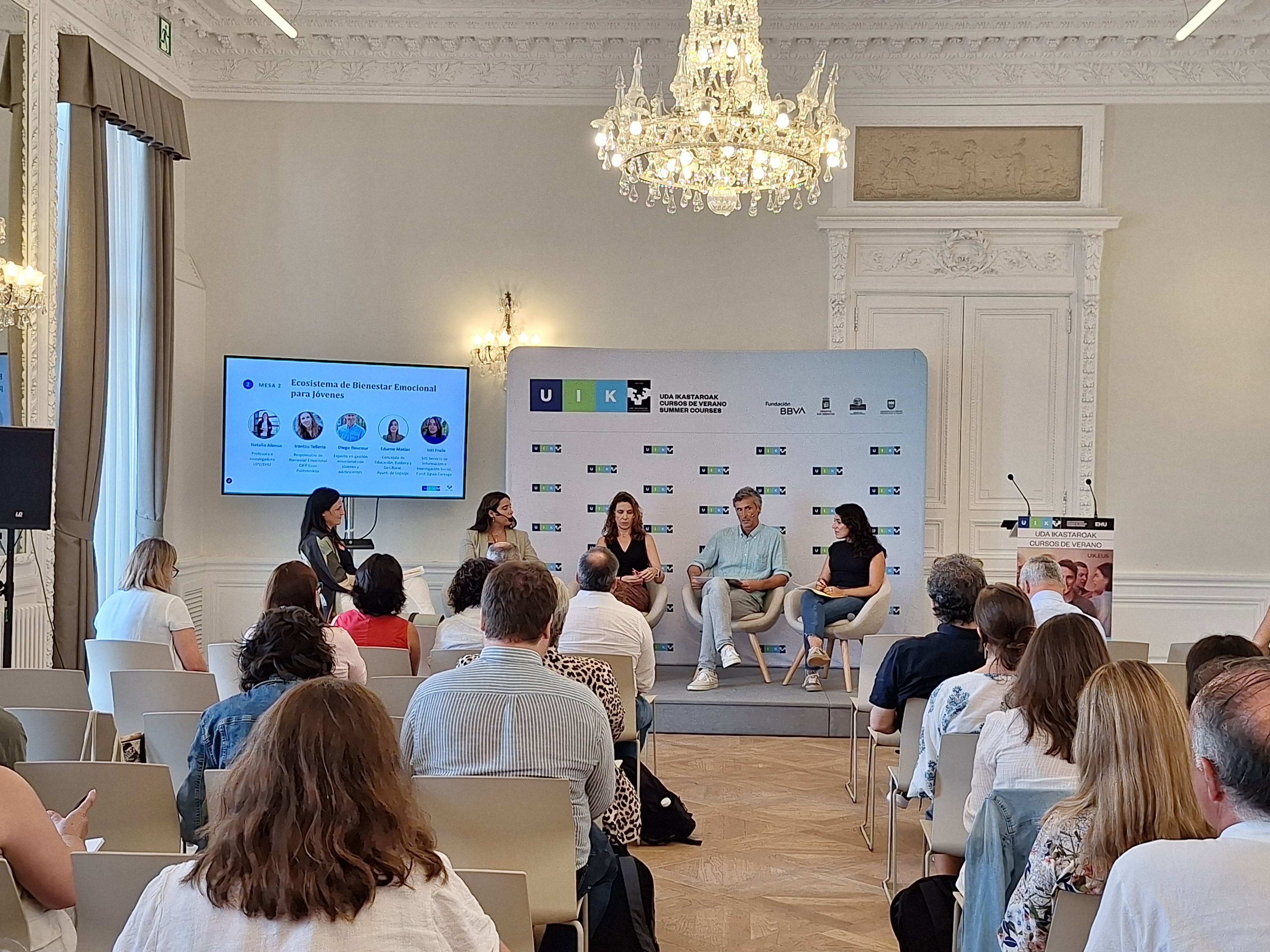 Natalia Alonso, Edurme Matias, Irantzu Telleria, Diego Roucour, Inti Fraile