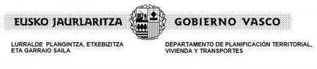 Departamento de Planificación Territorial, Vivienda y Transportes del Gobierno Vasco
