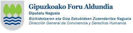Diputación Foral de Gipuzkoa. Dirección General de Convivencia y Derechos Humanos