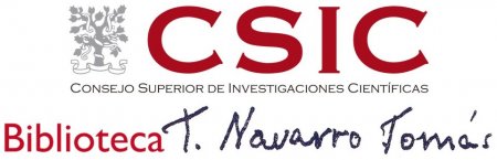 CSIC – Consejo Superior de Investigaciones Científicas. Biblioteca Tomás Navarro Tomás